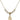 Saint Joan of Arc Crystal Necklace | 1/2 inch | 4mm Beads   14kt Gold Filled