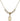 Saint Lazarus Crystal Necklace | 1/2 inch | 4mm Beads   14kt Gold Filled