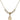 Saint Maria Faustina Crystal Necklace | 1/2 inch | 4mm Beads   14kt Gold Filled