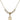 Saint Mark the Evangelist Crystal Necklace | 1/2 inch | 4mm Beads   14kt Gold Filled