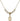 Saint Mark the Evangelist Crystal Necklace | 1/2 inch | 4mm Beads   14kt Gold Filled