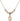 Saint Mary Magdalene Crystal Necklace | 1/2 inch | 4mm Beads   14kt Gold Filled