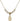 Saint Maximilian Kolbe Crystal Necklace | 1/2 inch | 4mm Beads   14kt Gold Filled