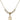 Saint Martha Crystal Necklace | 1/2 inch | 4mm Beads   14kt Gold Filled