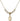 Saint Martha Crystal Necklace | 1/2 inch | 4mm Beads   14kt Gold Filled