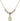 Saint Michael the Archangel Crystal Necklace | 1/2 inch | 4mm Beads   14kt Gold Filled