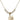 Miraculous Medal Crystal Necklace | 1/2 inch | 4mm Beads   14kt Gold Filled
