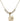 Miraculous Medal Crystal Necklace | 1/2 inch | 4mm Beads   14kt Gold Filled
