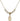 Saint Monica Crystal Necklace | 1/2 inch | 4mm Beads   14kt Gold Filled