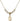 Saint Louis Crystal Necklace | 1/2 inch | 4mm Beads   14kt Gold Filled