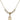 Saint Patrick Crystal Necklace | 1/2 inch | 4mm Beads   14kt Gold Filled