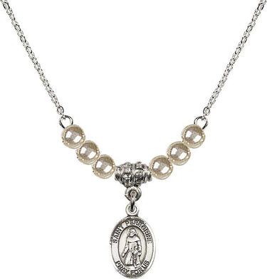 Collar de cristal de San Peregrino | 1/2 pulgada | Cuentas de 4 mm | N21-9088