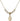 Saint Martin de Porres Crystal Necklace | 1/2 inch | 4mm Beads   14kt Gold Filled