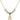 Our Lady Star of the Sea Crystal Necklace | 1/2 inch | 4mm Beads   14kt Gold Filled