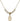 Our Lady Star of the Sea Crystal Necklace | 1/2 inch | 4mm Beads   14kt Gold Filled