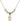 Saint Stephen the Martyr Crystal Necklace | 1/2 inch | 4mm Beads   14kt Gold Filled