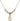 Saint Theresa Crystal Necklace | 1/2 inch | 4mm Beads   14kt Gold Filled