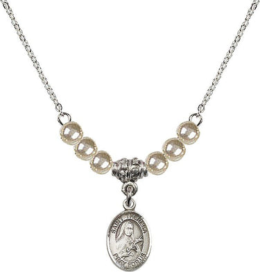 Collar de cristal de Santa Teresa | 1/2 pulgada | Cuentas de 4 mm | N21-9106