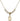 Saint Thomas the Apostle Crystal Necklace | 1/2 inch | 4mm Beads   14kt Gold Filled