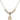 Saint Thomas Aquinas Crystal Necklace | 1/2 inch | 4mm Beads   14kt Gold Filled