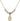 Saint Thomas Aquinas Crystal Necklace | 1/2 inch | 4mm Beads   14kt Gold Filled