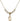 Saint Veronica Crystal Necklace | 1/2 inch | 4mm Beads   14kt Gold Filled