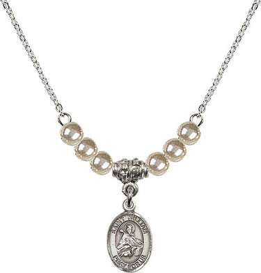 Saint William of Rochester Crystal Necklace | 1/2 inch | 4mm Beads