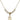 Our Lady of la Vang Crystal Necklace | 1/2 inch | 4mm Beads   14kt Gold Filled