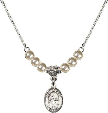 Collar de cristal de San Zacarías | 1/2 pulgada | Cuentas de 4 mm | N21-9116