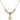 Saint Julie Billiart Crystal Necklace | 1/2 inch | 4mm Beads   14kt Gold Filled