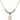 Saint Marcellin Champagnat Crystal Necklace | 1/2 inch | 4mm Beads   14kt Gold Filled