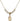 Saints Cosmas & Damian Crystal Necklace | 1/2 inch | 4mm Beads   14kt Gold Filled