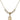 Saint Jerome Crystal Necklace | 1/2 inch | 4mm Beads   14kt Gold Filled