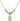 Saint Jerome Crystal Necklace | 1/2 inch | 4mm Beads   14kt Gold Filled