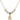 Saint Ambrose Crystal Necklace | 1/2 inch | 4mm Beads   14kt Gold Filled