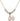 Saint Christopher Crystal Necklace | 1/2 inch | 4mm Beads   14kt Gold Filled