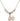 Saint Christopher Crystal Necklace | 1/2 inch | 4mm Beads   14kt Gold Filled