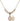 Saint Christopher Crystal Necklace | 1/2 inch | 4mm Beads   14kt Gold Filled