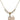 Saint Sebastian Crystal Necklace | 1/2 inch | 4mm Beads   14kt Gold Filled