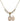 Saint Sebastian Crystal Necklace | 1/2 inch | 4mm Beads   14kt Gold Filled