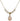 Saint Sebastian Crystal Necklace | 1/2 inch | 4mm Beads   14kt Gold Filled