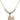 Saint Sebastian Crystal Necklace | 1/2 inch | 4mm Beads   14kt Gold Filled