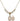 Saint Sebastian Crystal Necklace | 1/2 inch | 4mm Beads   14kt Gold Filled