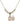 Saint Sebastian Crystal Necklace | 1/2 inch | 4mm Beads   14kt Gold Filled