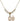 Saint Sebastian Crystal Necklace | 1/2 inch | 4mm Beads   14kt Gold Filled