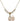 Saint Sebastian Crystal Necklace | 1/2 inch | 4mm Beads   14kt Gold Filled