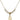 Saint Sebastian Crystal Necklace | 1/2 inch | 4mm Beads   14kt Gold Filled