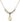 Saint Sebastian Crystal Necklace | 1/2 inch | 4mm Beads   14kt Gold Filled