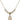 Saint Cecilia Crystal Necklace | 1/2 inch | 4mm Beads   14kt Gold Filled