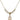 Saint Cecilia Crystal Necklace | 1/2 inch | 4mm Beads   14kt Gold Filled